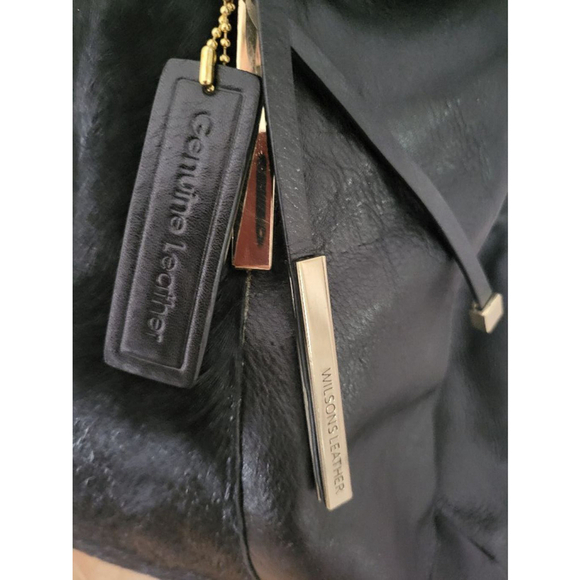 Wilsons Leather Black Handbag - Picture 5 of 7
